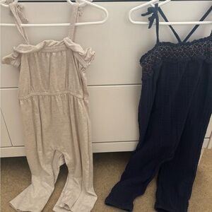 Toddler girls rompers